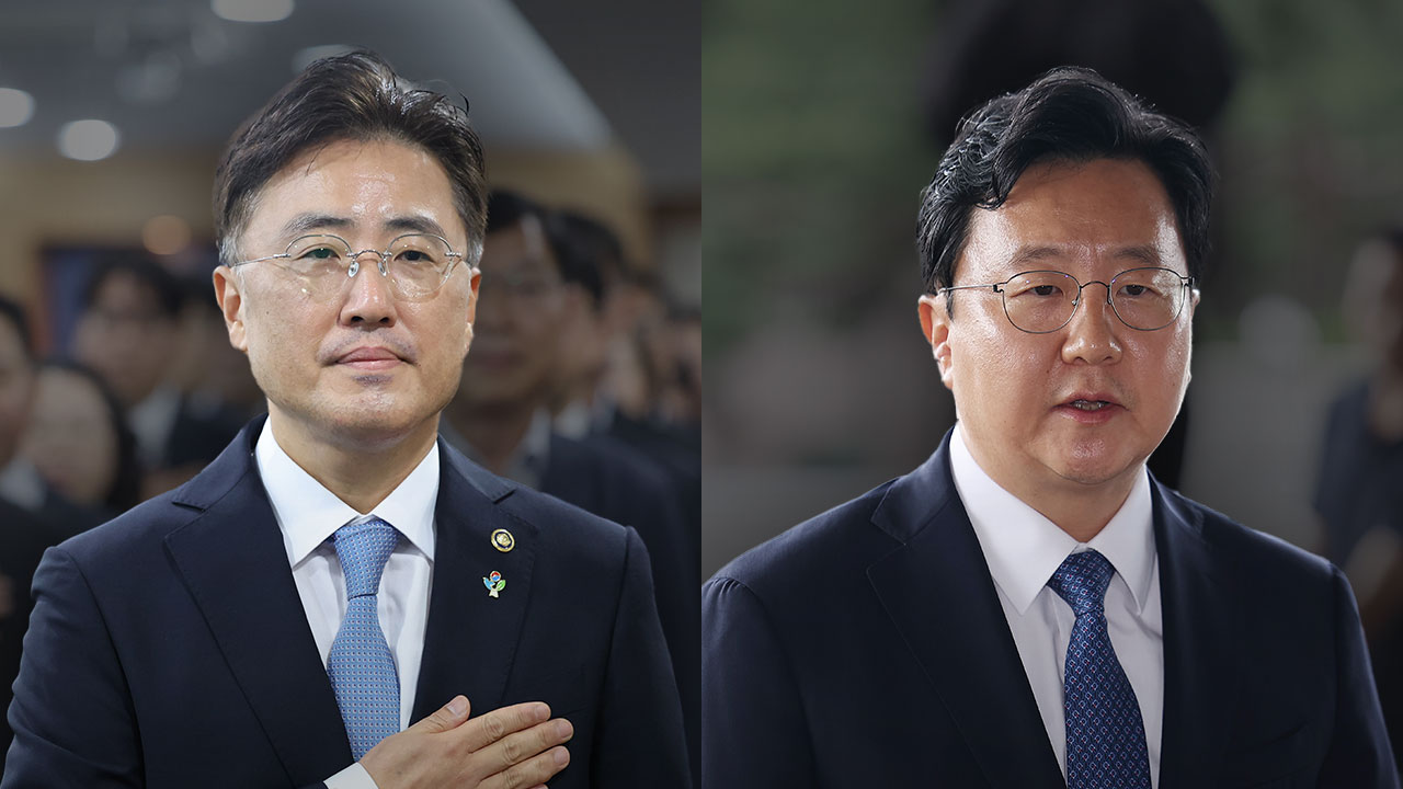 폭우 속 도로